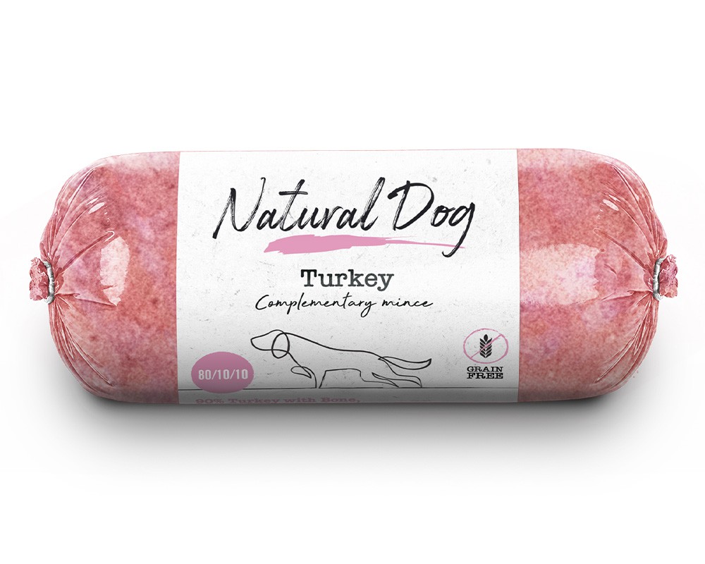 Natural Dog Turkey 80/10/10