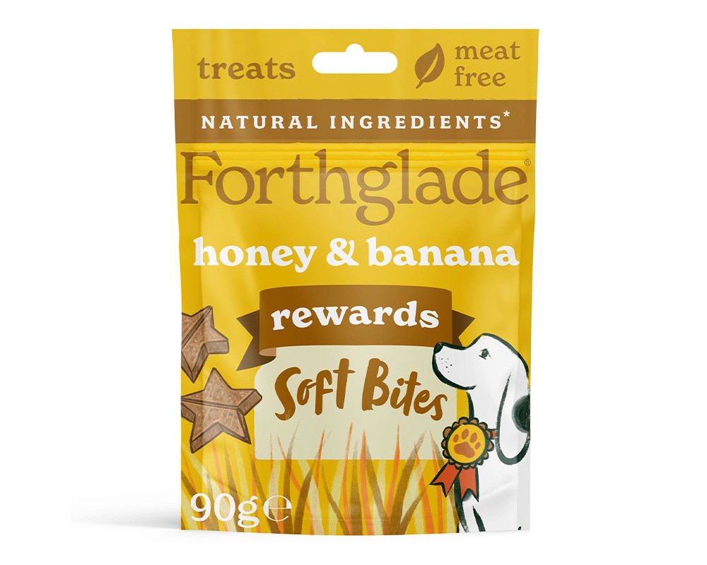 Forthglade Soft Bites Dog Training Treats Honey & Banana