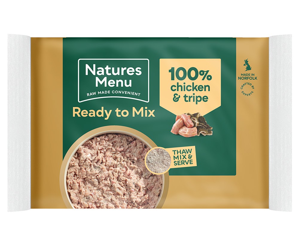Natures Menu 100% Chicken & Tripe Block