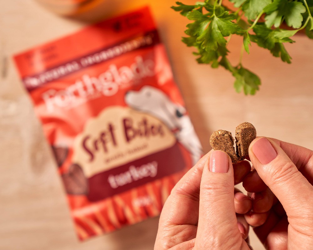 Forthglade Soft Bites Turkey Dog Treats