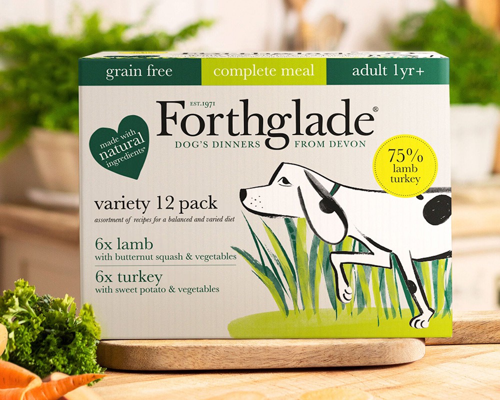 Forthglade Grain Free Variety 12 Pack (Lamb & Turkey)