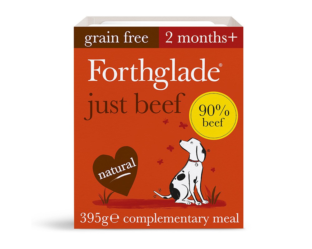 Forthglade Grain Free Just Beef Wet Dog Food