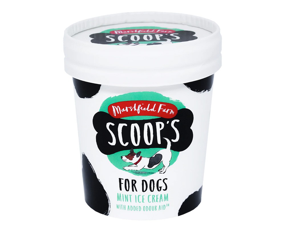 Scoops Mint Ice Cream for Dogs