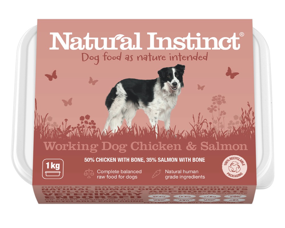 Natural Instinct Working Dog Chicken & Salmon
