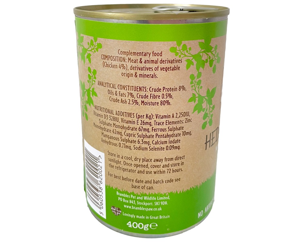 Brambles Meaty Wet Hedgehog Food