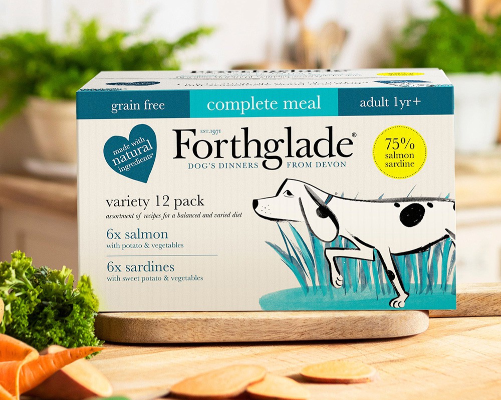 Forthglade Grain Free Variety 12 Pack (Salmon & Sardines)